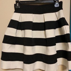 Black white formal skirt women’s